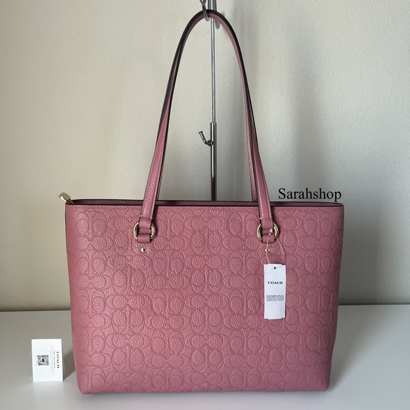 ✅Coach Station Tote Bag In Signature Leather - Picture 3 of 13